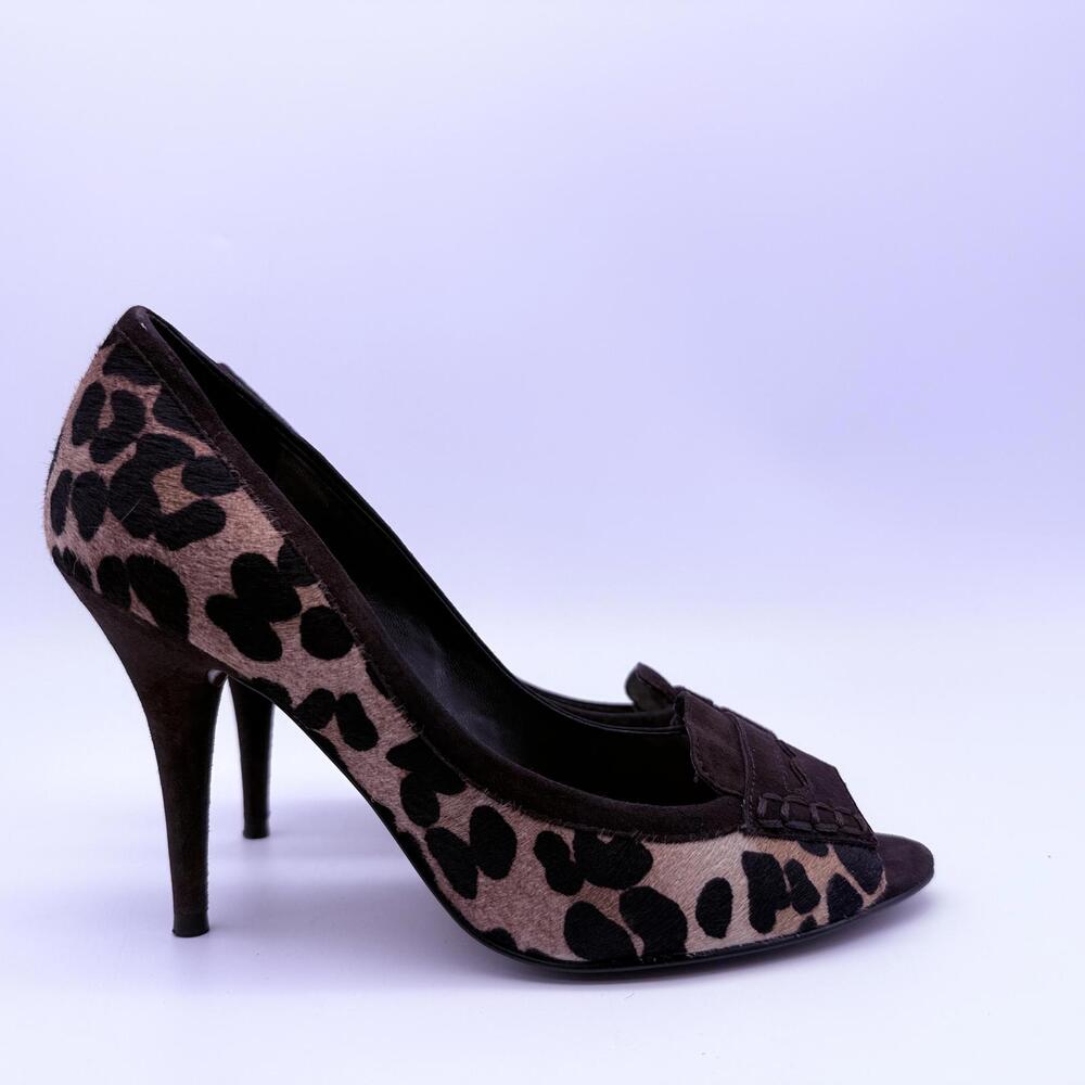 Lauren Ralph Lauren Heel Leopard Print Size‎  8.5